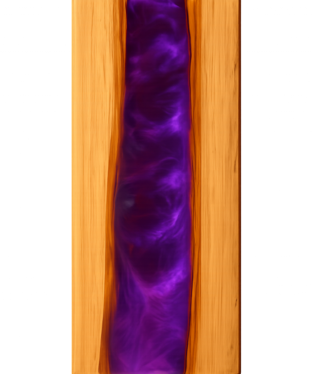 Amethyst Stream Wall Art